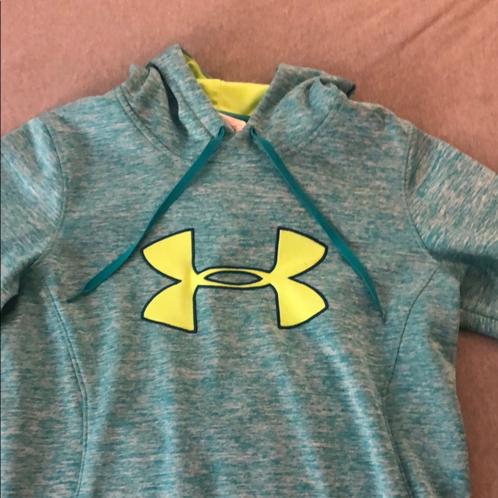 Teal Under Armor Hoodie